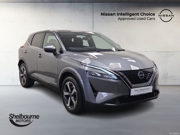 Nissan Qashqai Hatchback, Petrol Hybrid, 2023, Grey