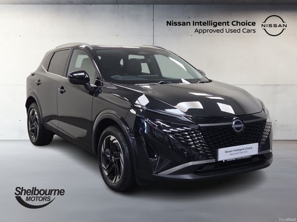 Nissan Qashqai Hatchback, Petrol, 2025, Black