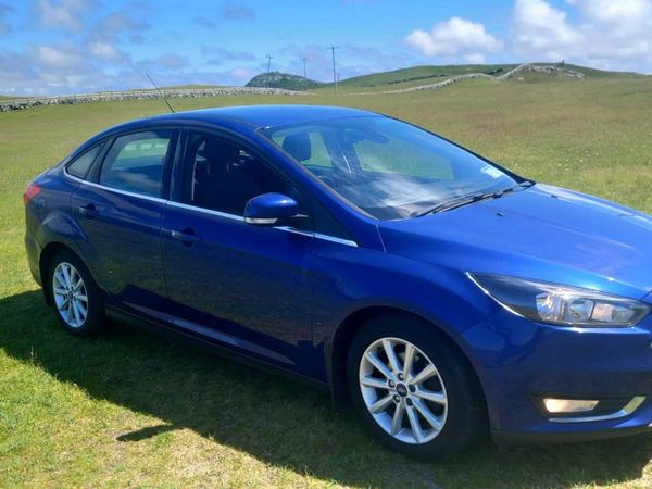Ford Focus Saloon, Diesel, 2016, Blue