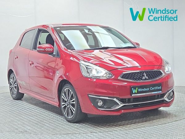 Mitsubishi Mirage Hatchback, Petrol, 2018, Red