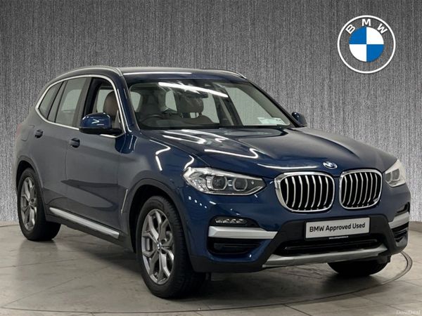 BMW X3 SUV, Petrol Plug-in Hybrid, 2021, Blue