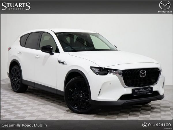 Mazda CX-60 SUV, Petrol Plug-in Hybrid, 2026, White
