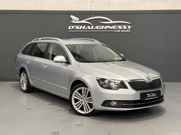 Skoda Superb Estate, Diesel, 2013, Silver