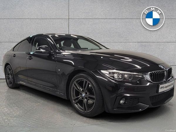 BMW 4-Series Hatchback, Petrol, 2018, Black