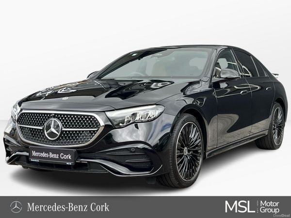 Mercedes-Benz E-Class Saloon, Diesel Hybrid, 2026, Black