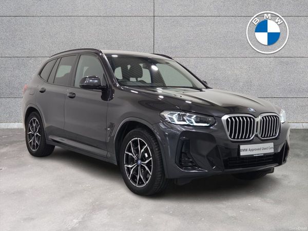 BMW X3 SUV, Petrol Plug-in Hybrid, 2024, Grey