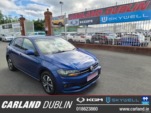 Volkswagen Polo Hatchback, Petrol, 2019, Blue