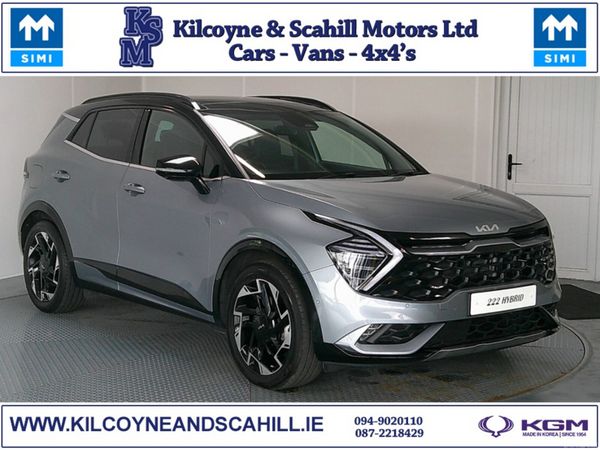 Kia Sportage SUV, Petrol Hybrid, 2022, Silver