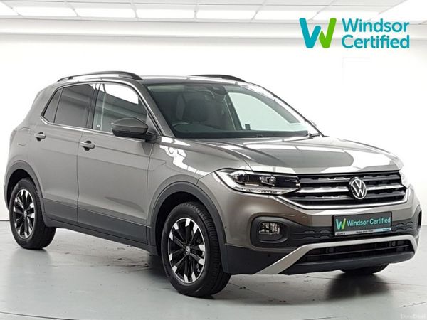 Volkswagen T-Cross SUV, Petrol, 2021, Grey