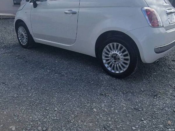 Fiat 500 Hatchback, Petrol, 2010, White