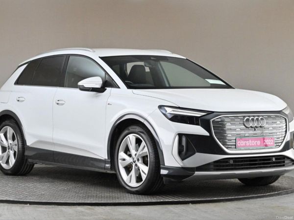 Audi Q4 e-tron SUV, Electric, 2022, White