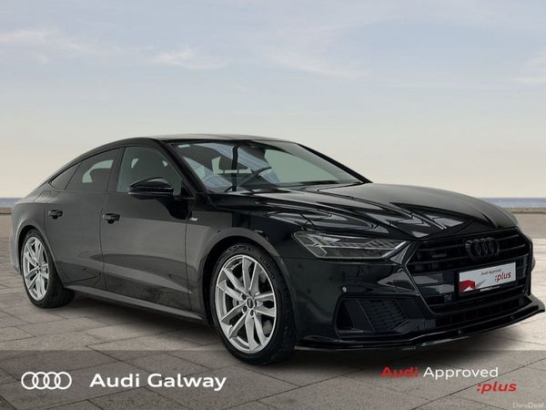 Audi A7 Hatchback, Petrol Hybrid, 2021, Black