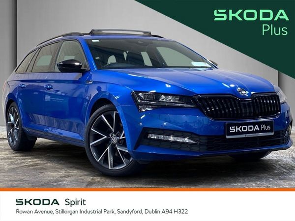 Skoda Superb Estate, Diesel, 2023, Blue