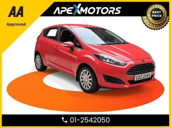 Ford Fiesta Hatchback, Petrol, 2014, Red