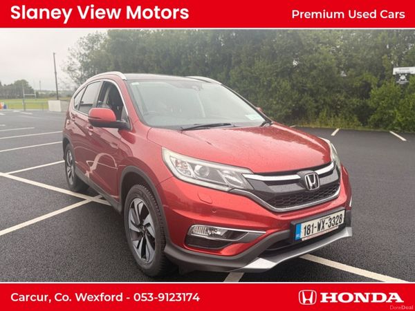 Honda CR-V Estate, Diesel, 2018, Red