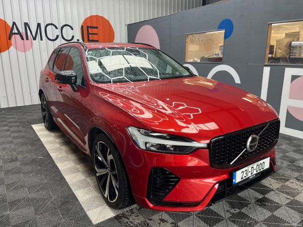 Volvo XC60 SUV, Petrol Plug-in Hybrid, 2023, Red