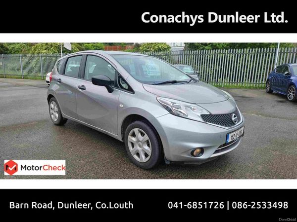 Nissan Note MPV, Petrol, 2015, Silver
