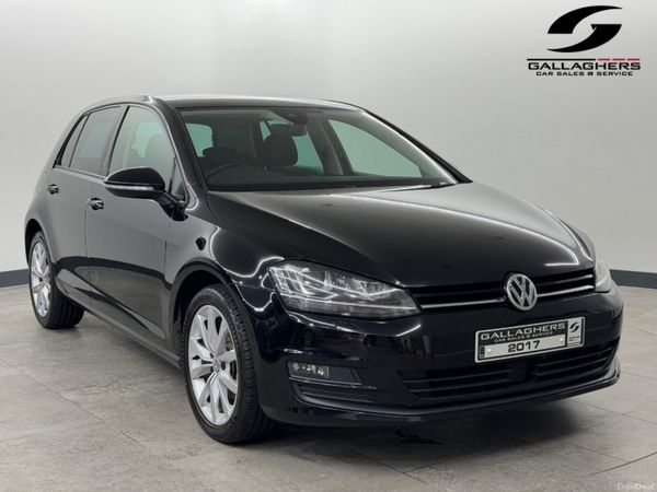 Volkswagen Golf Hatchback, Petrol, 2017, Black