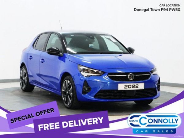 Vauxhall Corsa Hatchback, Electric, 2022, Blue