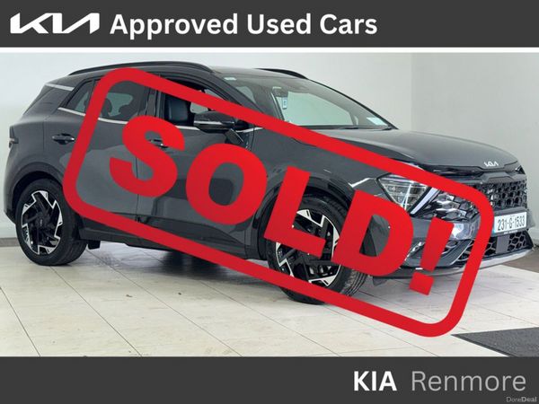 Kia Sportage MPV, Diesel Hybrid, 2023, Grey