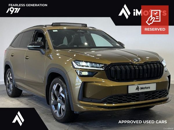 Skoda Kodiaq SUV, Petrol, 2025, Green