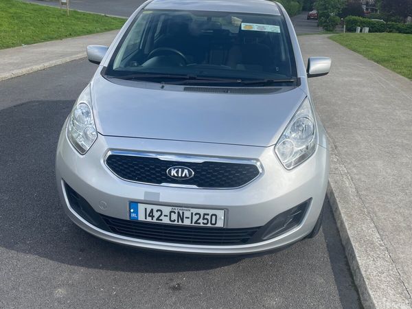 Kia Venga MPV, Petrol, 2014, Silver