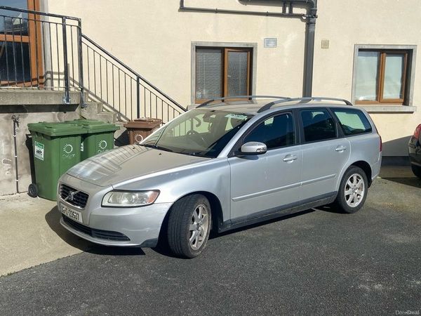 Volvo V50 Estate, Diesel, 2008, Silver