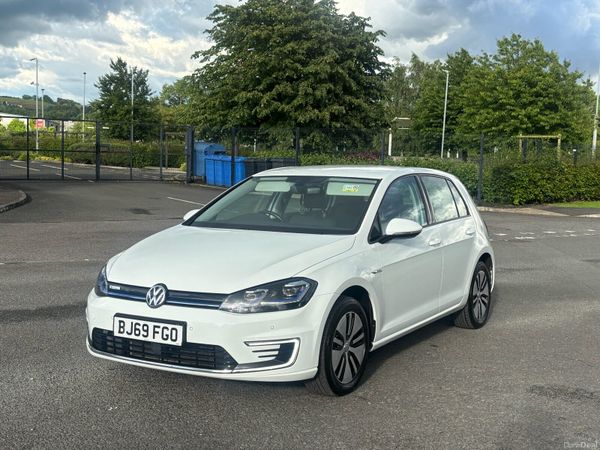 Volkswagen Golf Hatchback, Electric, 2019, White