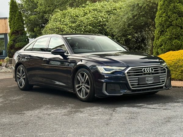 Audi A6 Saloon, Diesel, 2019, Blue