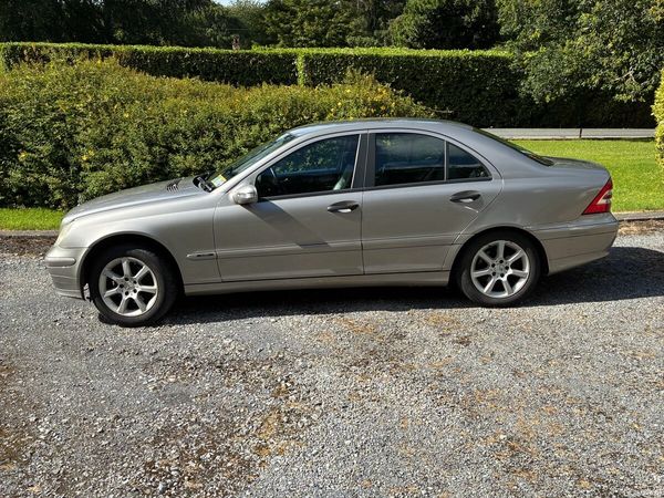 Mercedes-Benz C-Class Saloon, Petrol, 2007, Silver