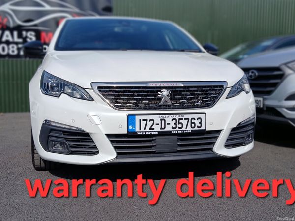 Peugeot 308 Hatchback, Diesel, 2017, White