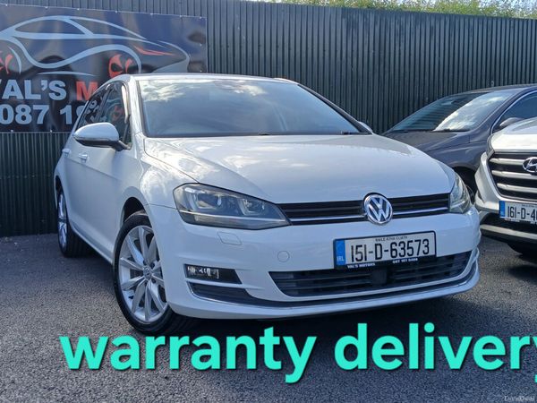 Volkswagen Golf Hatchback, Petrol, 2015, White