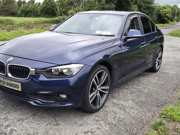 BMW 3-Series Saloon, Diesel, 2017, Blue