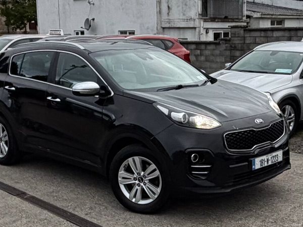 Kia Sportage SUV, Diesel, 2018, Black