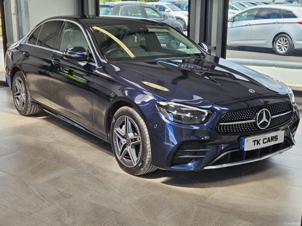 Mercedes-Benz E-Class Saloon, Diesel Plug-in Hybrid, 2022, Blue