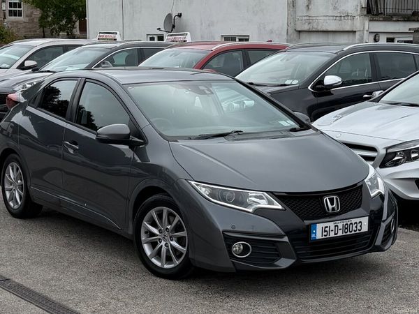 Honda Civic Hatchback, Diesel, 2015, Grey