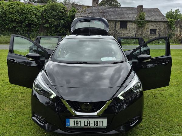 Nissan Micra Hatchback, Petrol, 2019, Black