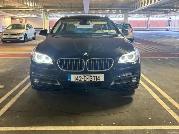 BMW 5-Series Saloon, Diesel, 2014, Black
