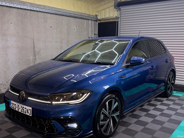 Volkswagen Polo Hatchback, Petrol, 2022, Blue