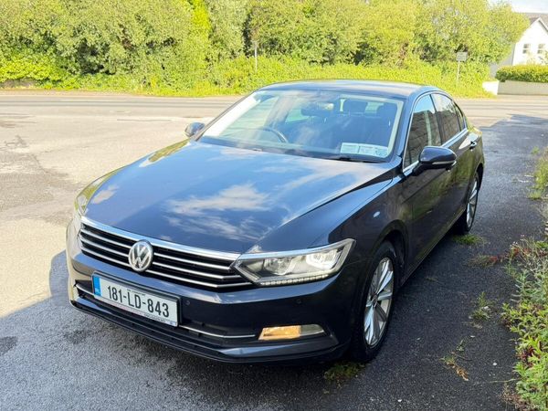 Volkswagen Passat Saloon, Diesel, 2018, Black