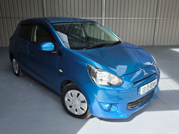 Mitsubishi Mirage Hatchback, Petrol, 2013, Blue