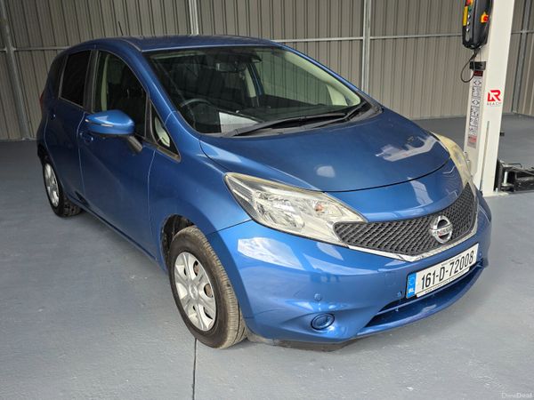 Nissan Note Hatchback, Petrol, 2016, Blue