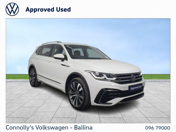 Volkswagen Tiguan Allspace SUV, Diesel, 2023, White