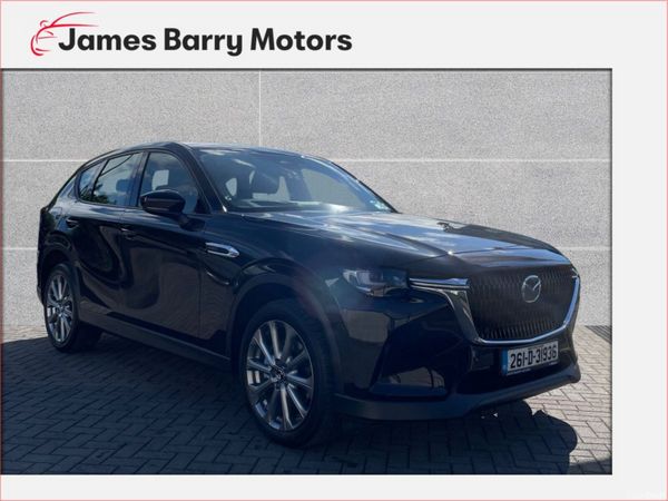 Mazda CX-60 SUV, Petrol Plug-in Hybrid, 2026, Black