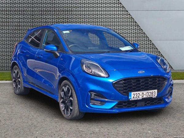 Ford Puma MPV, Petrol Hybrid, 2023, Blue