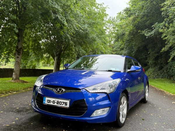 Hyundai Veloster Hatchback, Petrol, 2013, Blue