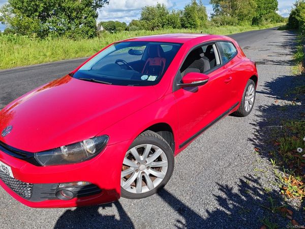 Volkswagen Scirocco Hatchback, Petrol, 2009, Red