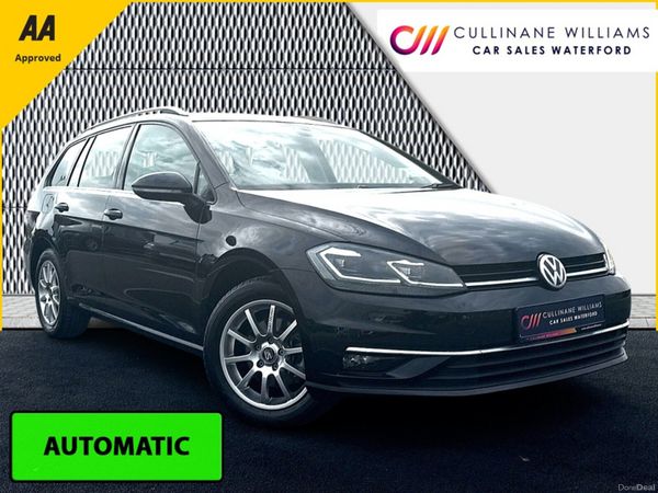 Volkswagen Golf Estate, Petrol, 2018, Black