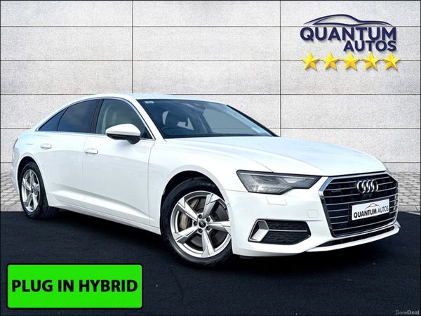 Audi A6 Saloon, Petrol Plug-in Hybrid, 2023, White