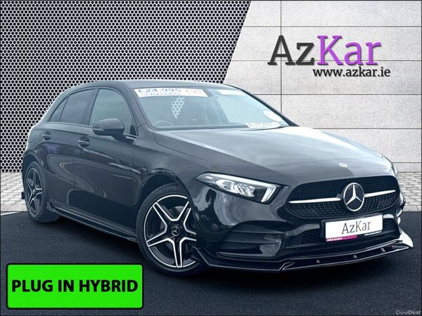 Mercedes-Benz A-Class Hatchback, Petrol Plug-in Hybrid, 2021, Black